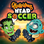 Halloween Head Soccer Game